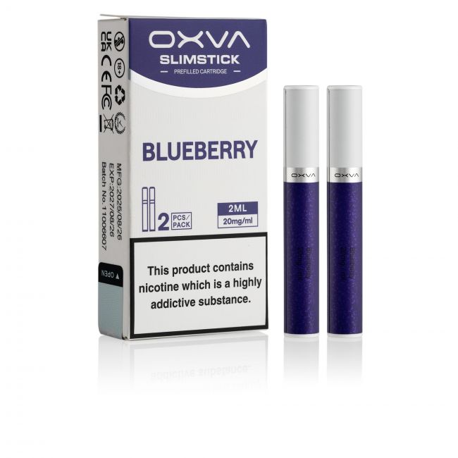 Oxva Slimstick Blueberry Pods & box