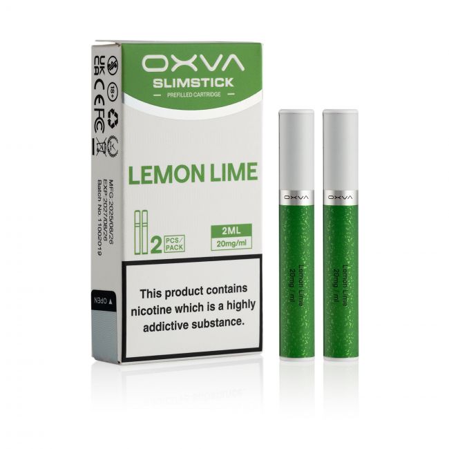 Oxva Slimstick Lemon Lime pods & box