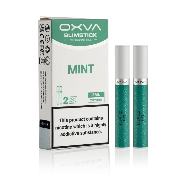 Oxva Slimstick Mint pods & box