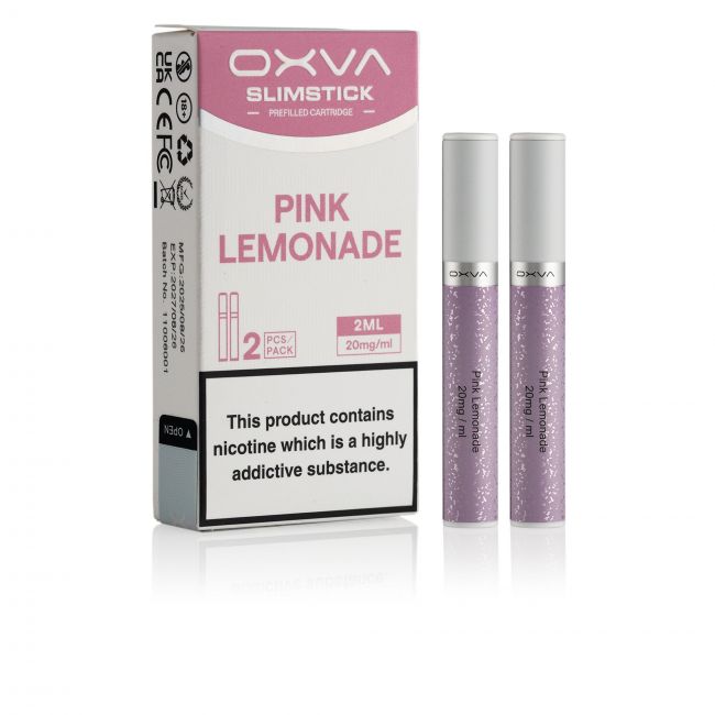 Oxva Slimstick Pink Lemonade pod & box