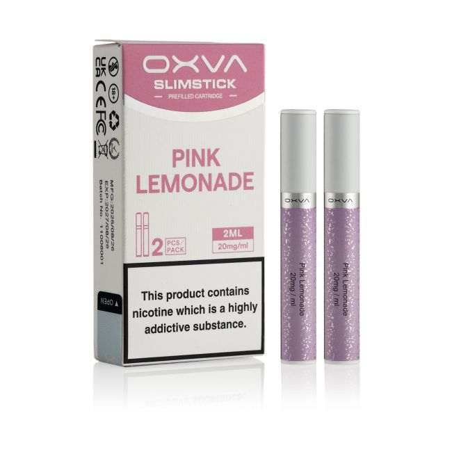 Oxva Slimstick Pink Lemonade pod & box