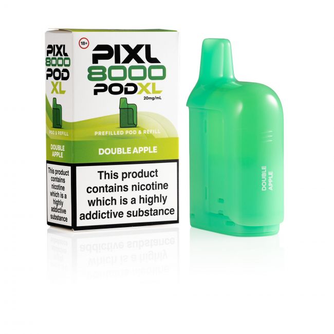 Pixl 8000 Double Apple pod and box