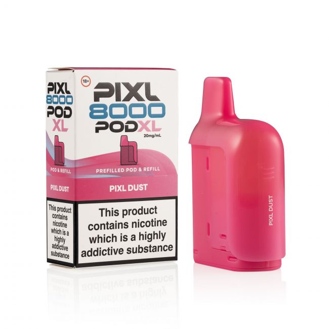 Pixl 8000 Pixl PIXL Dust pod and box