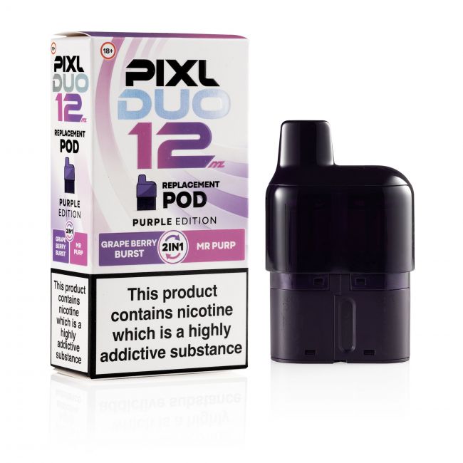Pixl Duo 12 Purple Edition Box and Pod