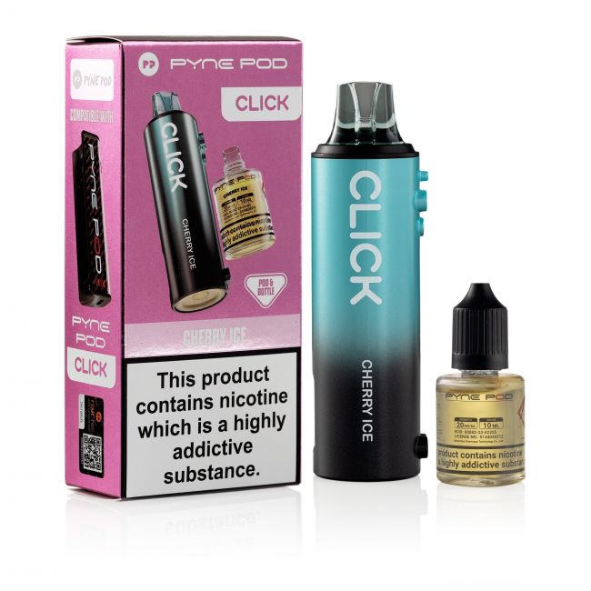 Pyne Pod Click refill Cherry Ice & box