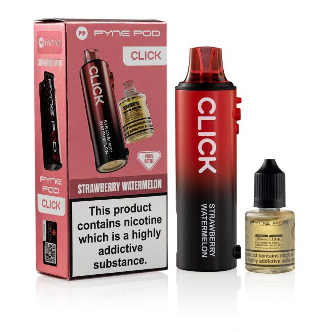 Pyne Pod Click refill Strawberry Watermelon & box