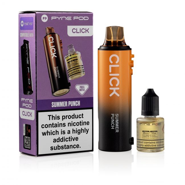 Pyne Pod Click refill Summer Punch & box