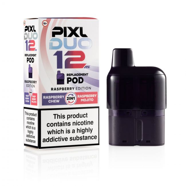 Pixl duo 12 Raspberry Edition Box and pod