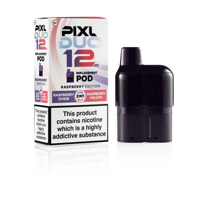 Pixl duo 12 Raspberry Edition Box and pod