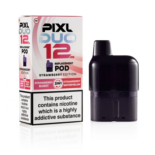 Pixl Duo 12 Strawberry Edition Box and Pod