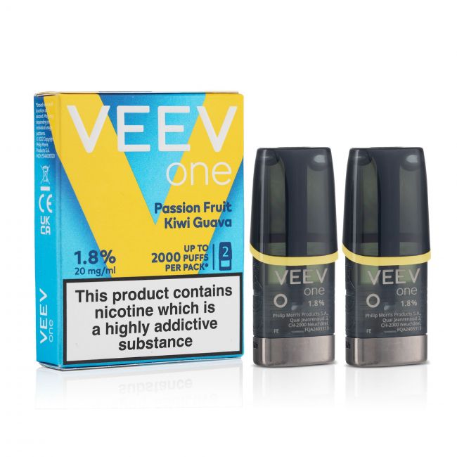 VEEV Passionfruit Kiwi Guava One Pods