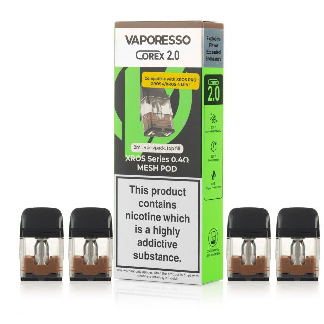 Vaporesso XROS Corex 2 0.4ohm pods with box