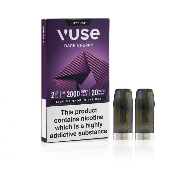 Vuse Dark Cherry Pods & box