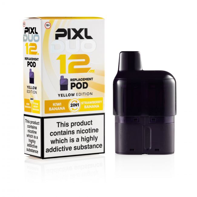 Pixl Duo 12 Yellow Edition Box and Pod