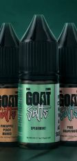 3 Free GOAT Salts E-Liquids with selected kits