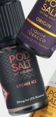 5 For £10 on Pod Salt E-Liquids