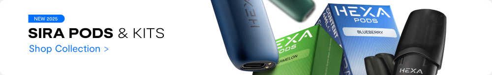 Hexa One & Move Collection and Hexa Sira Vape Pods
