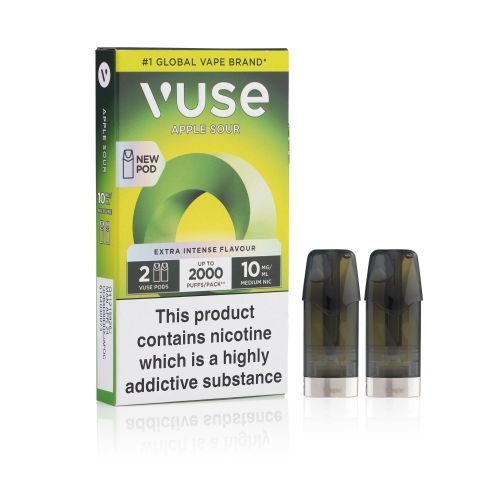 Vuse Extra Intense Apple Sour Pods | ET UK