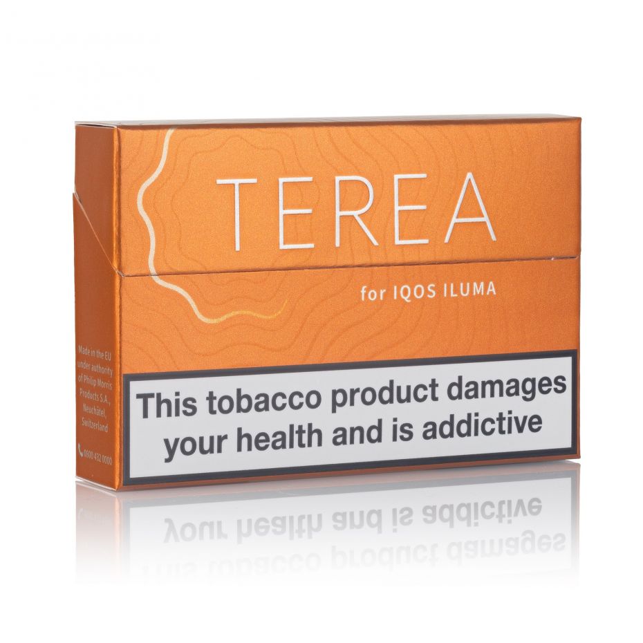 IQOS TEREA Amber Sticks  Electric Tobacconist UK