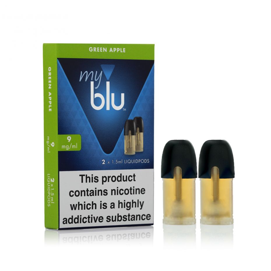 Green Apple Liquidpods by MyBlu | Electric Tobacconist UK