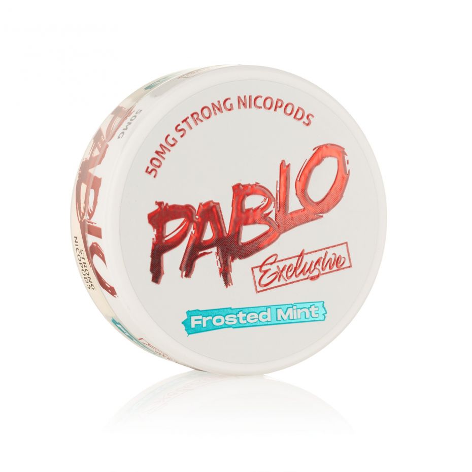 Pablo Exclusive Frosted Mint Nicotine Pouches | ET UK