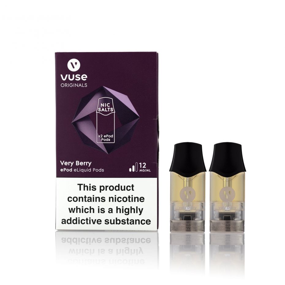 Vuse Very Berry ePod Cartridges | Electric Tobacconist UK