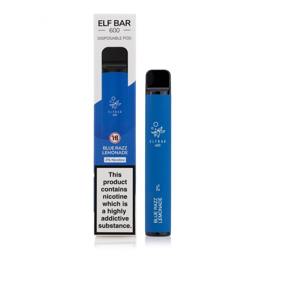 Elf Bar Blue Razz Lemonade Vape from £3.50 ET UK
