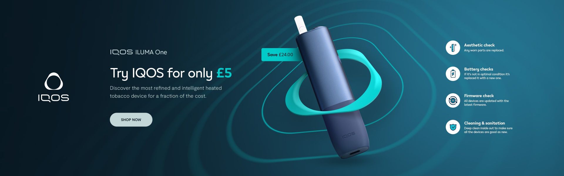 Shop Refreshed IQOS Iluma Kits for only £5
