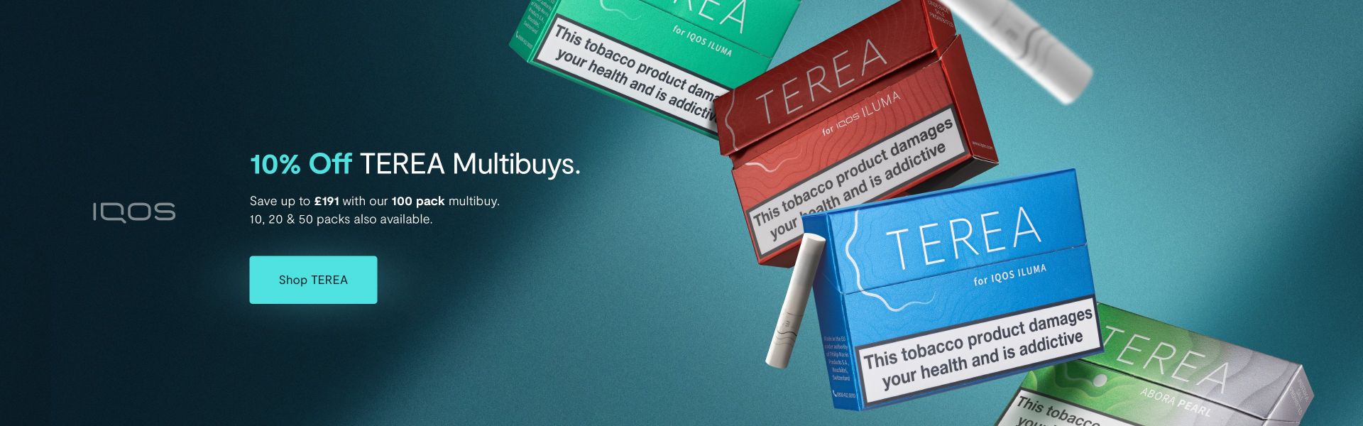10% Off TEREA Multibuys promotion.
