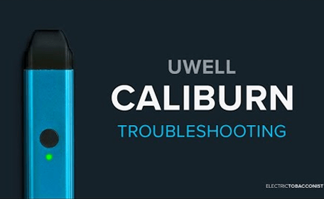 Video thumbnail for UWELL Caliburn not working | How to fix firing, leaking and charging issues